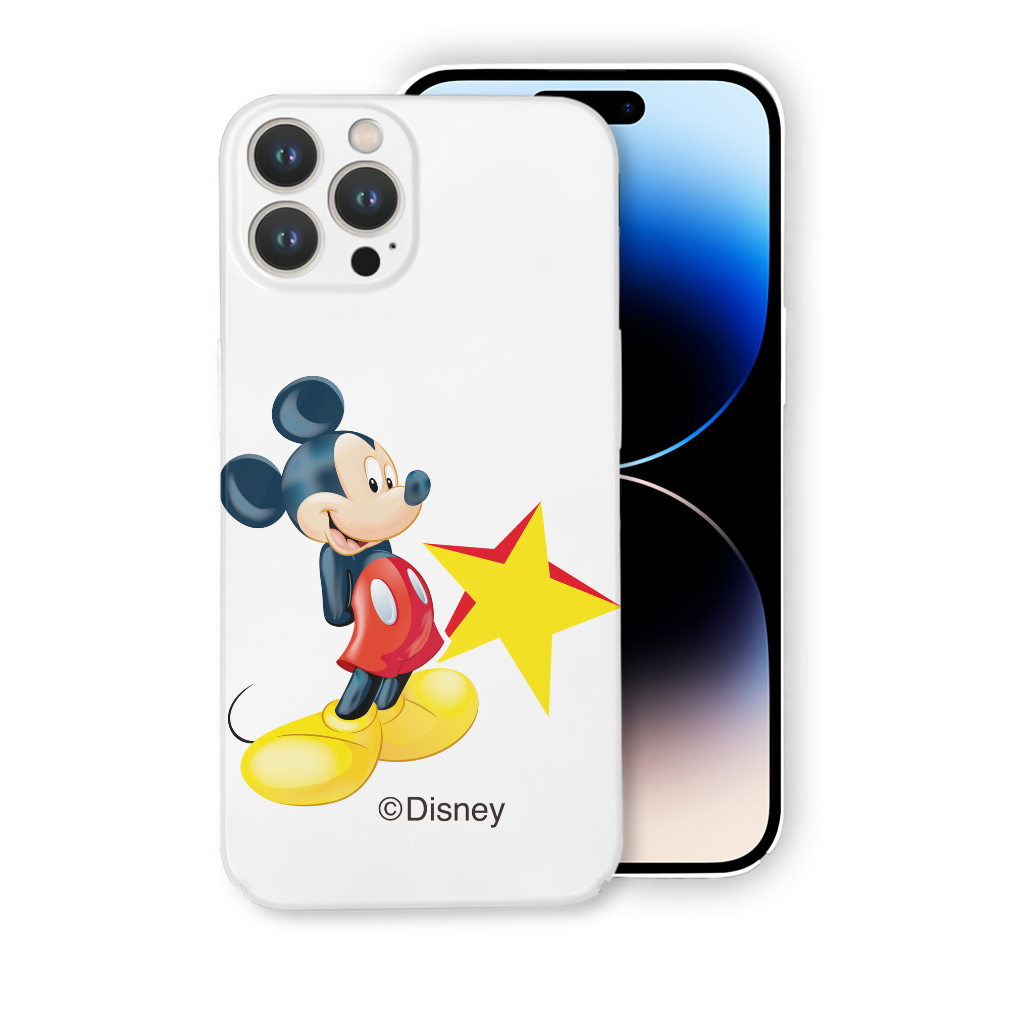 （画像用） ミッキーマウス Mickey Mouse 【iPhone 14シリーズ対応】ハードケース
